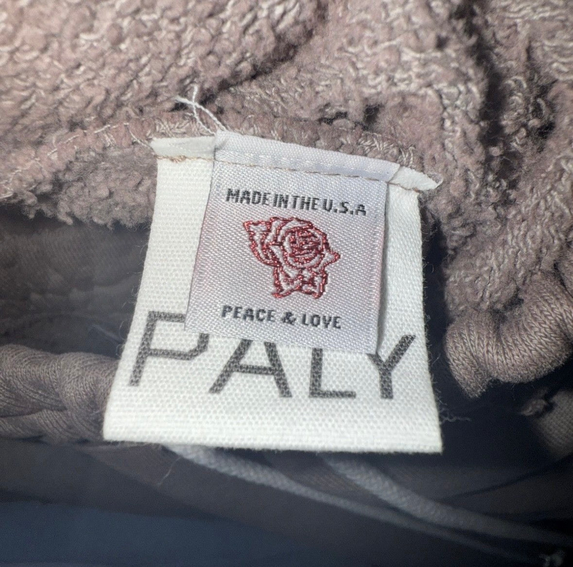 Paly Brown Sweat Pants