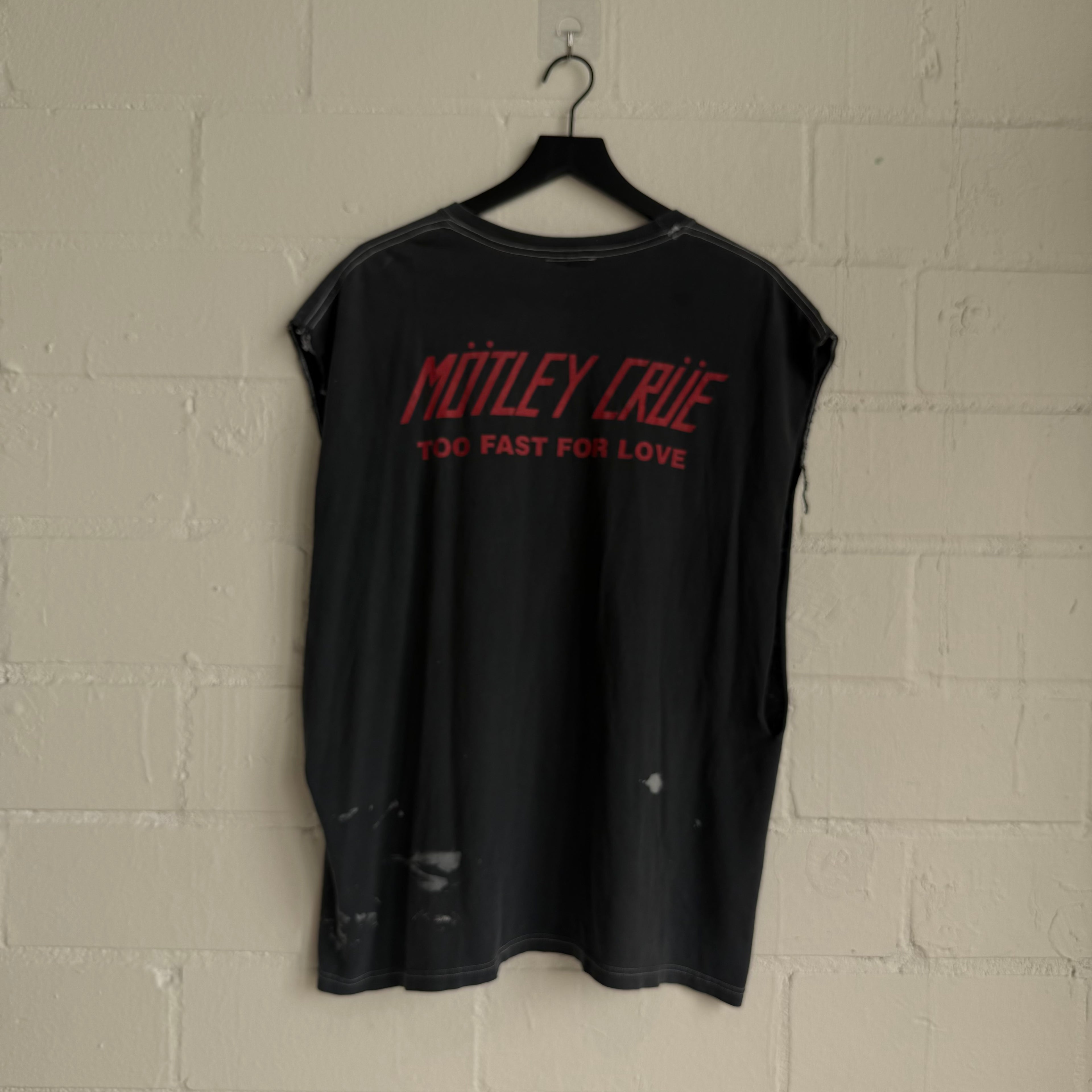 False Perception "Too Fast For Love" Crop Sleeve