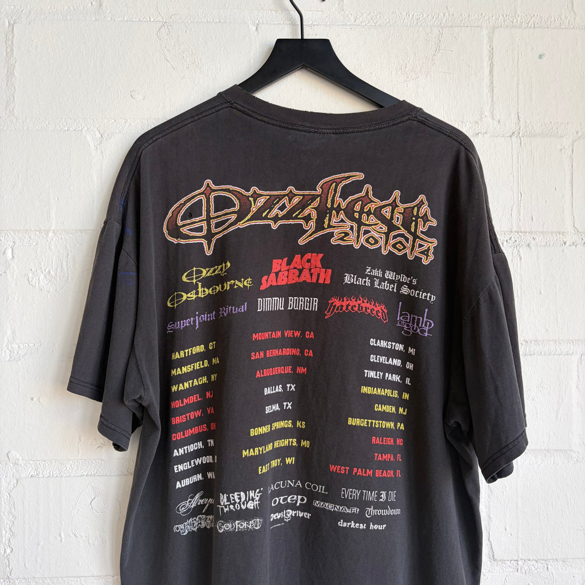 Y2K 04’ Ozzfest Tee