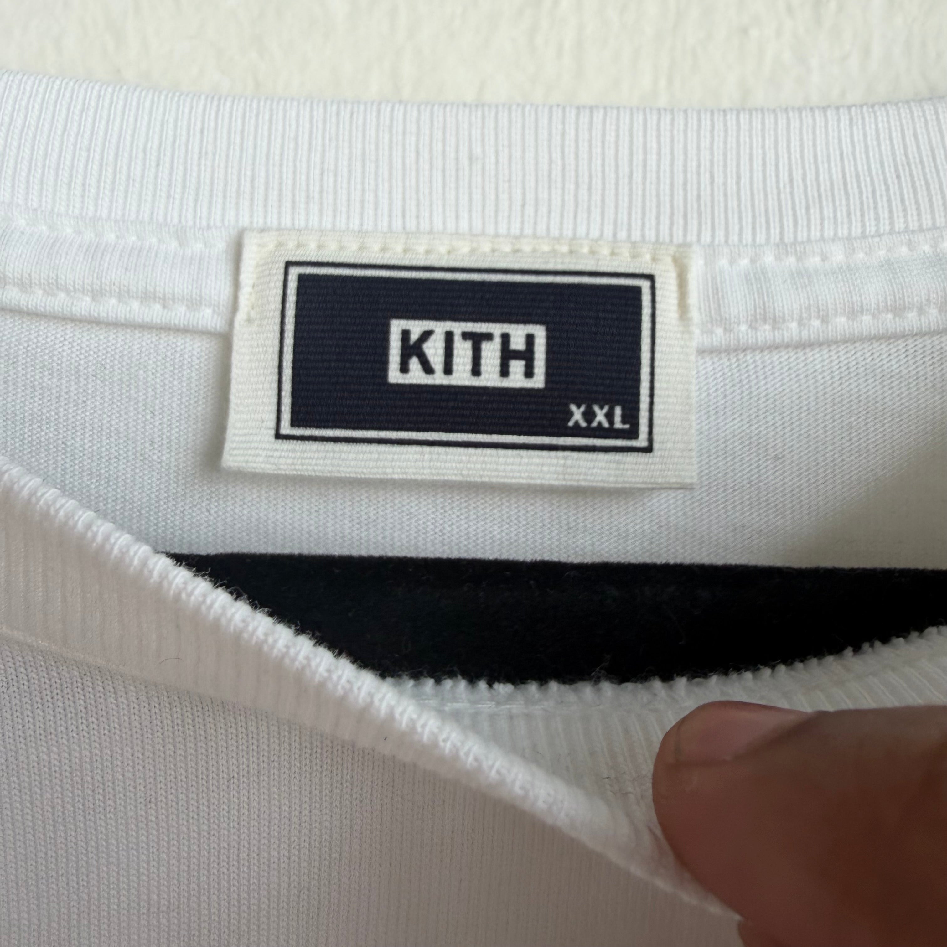 Kith White Logo Tee