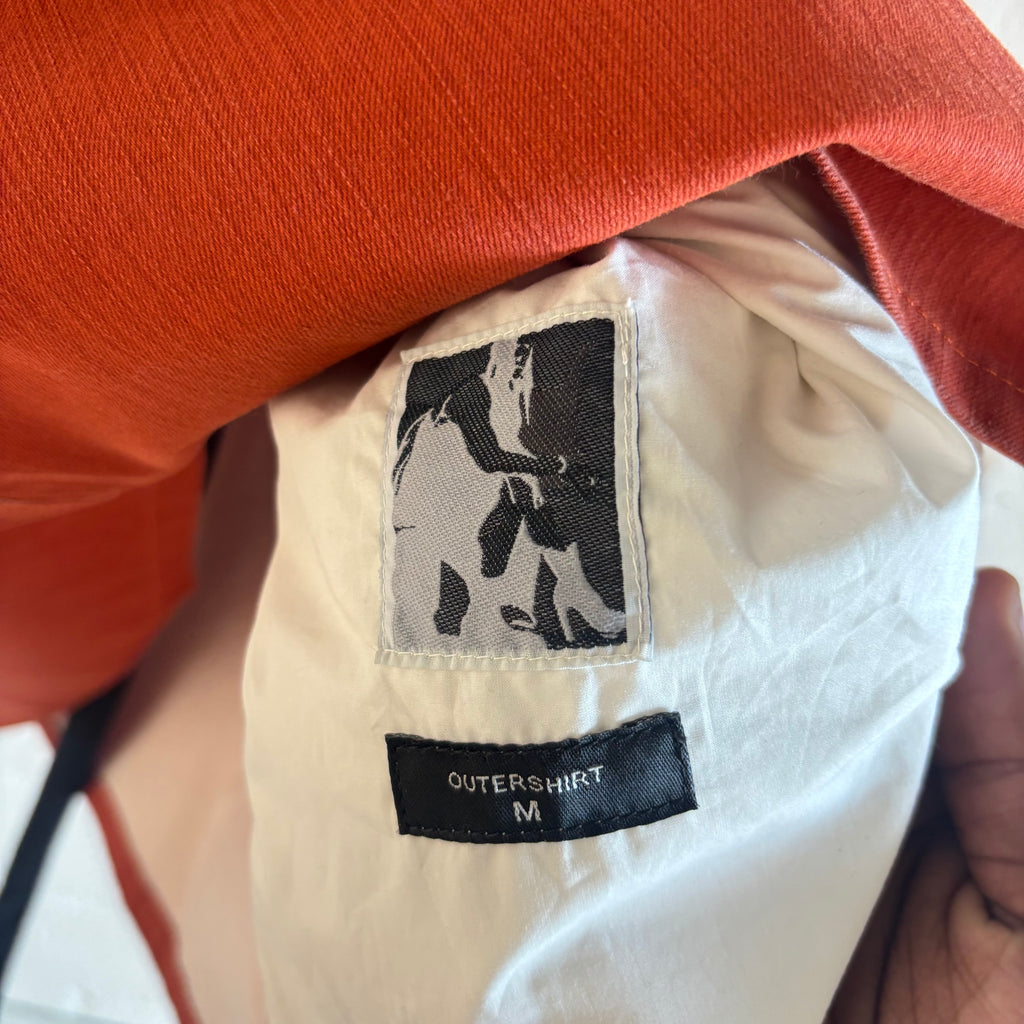 Rick Owens Orange Worker Jacket