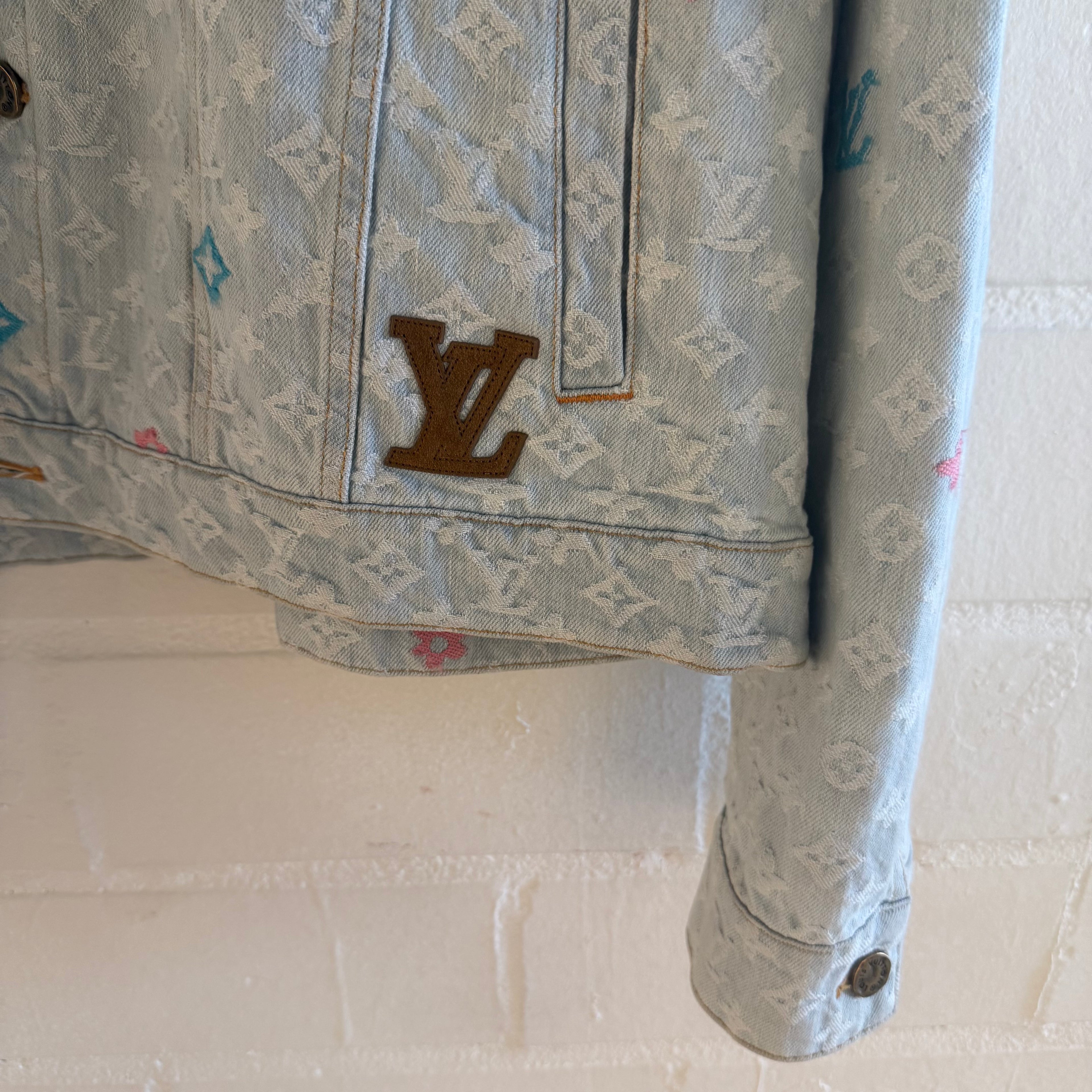 Louis Vuitton Tyler the Creator Monogram Denim Jacket