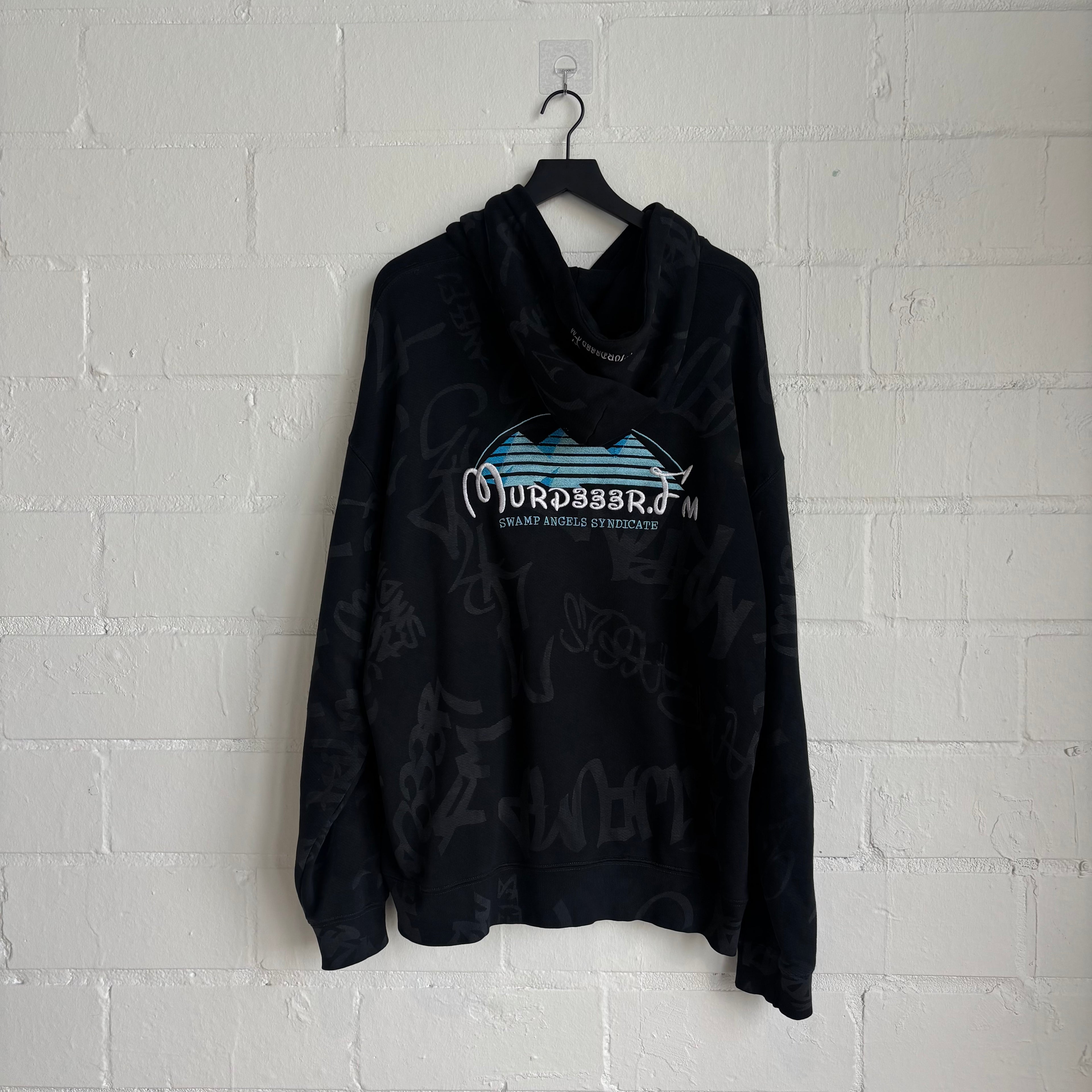 Murder FM Black Zip Up Hoodie