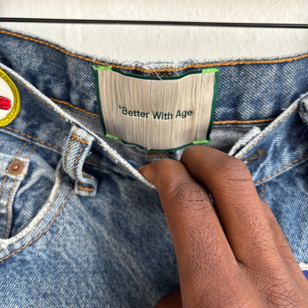 Better With Age Patch Shorts