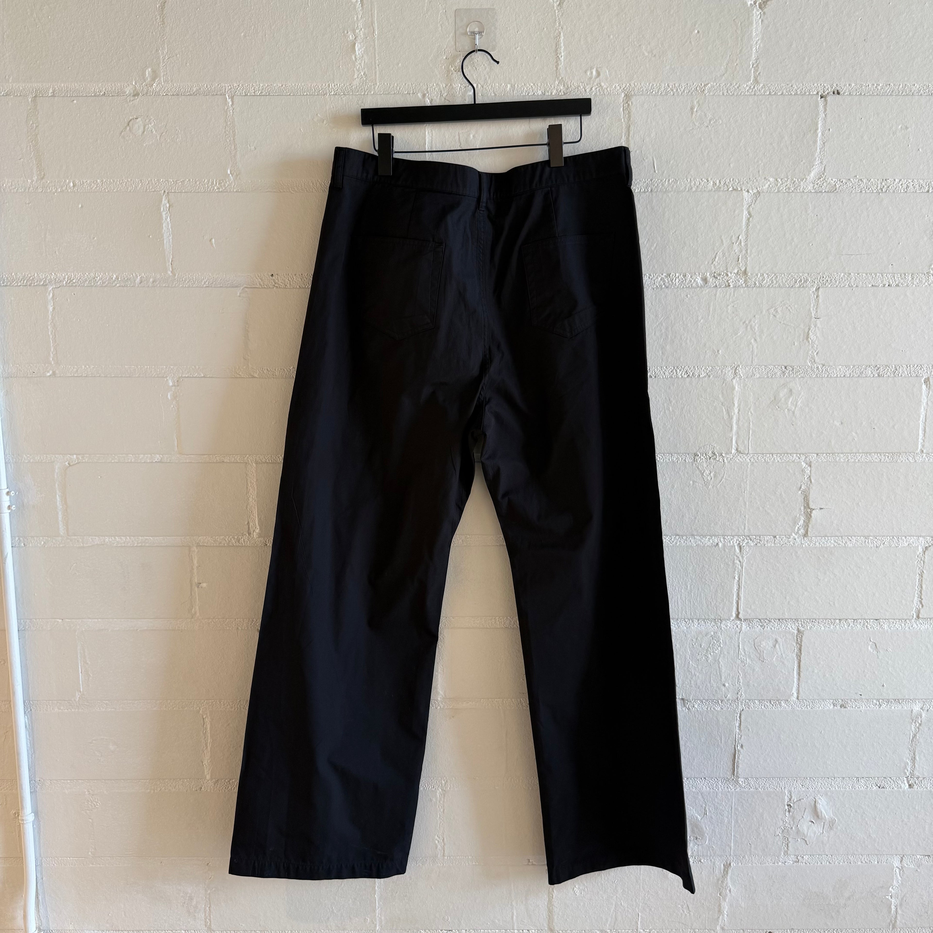 Rick Owens Black Nylon Pants