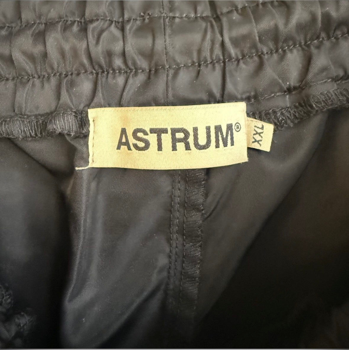 Astrum Black Nylon Pants