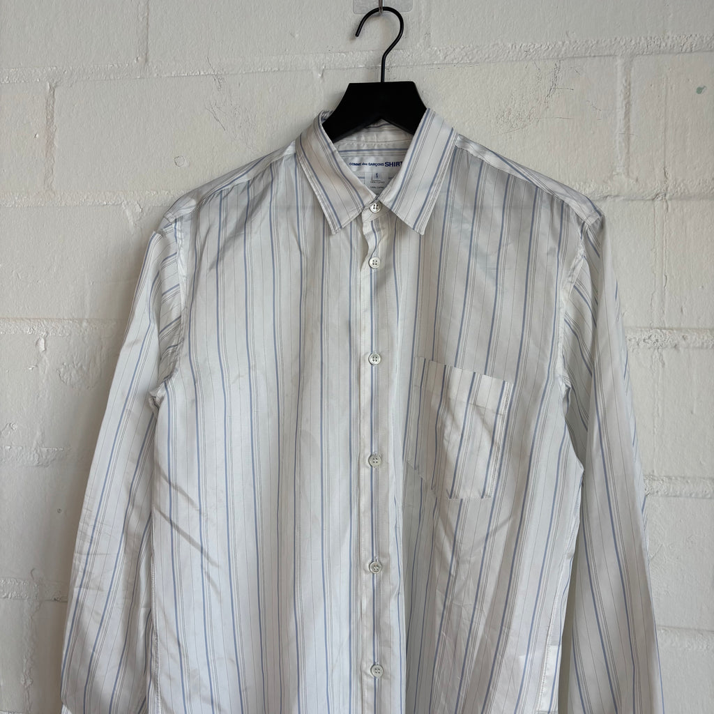 Comme des Garçons Striped Button Up