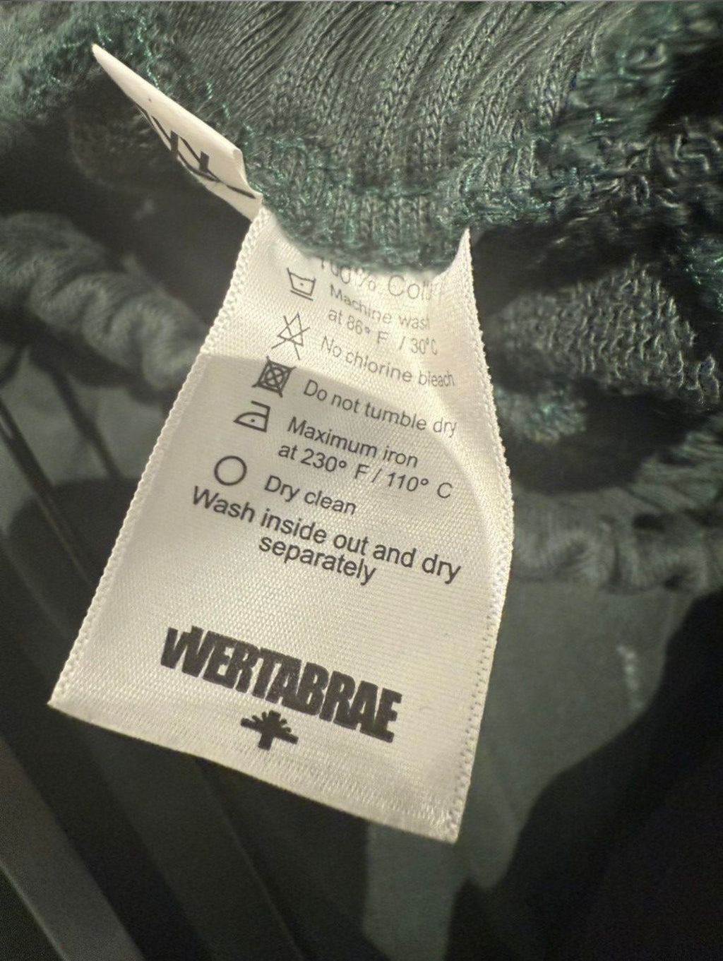 Vertebrae Green Sweatpants