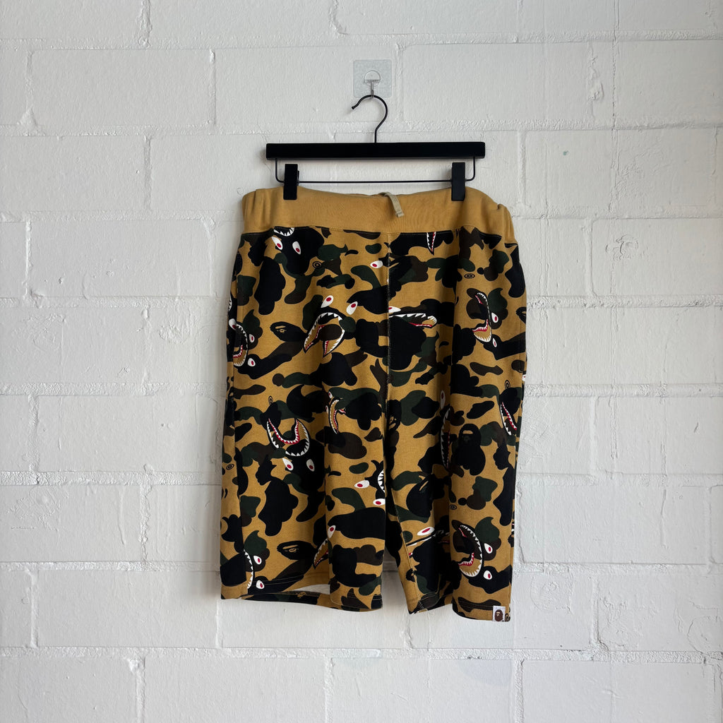 Bape Camo Sweat Shorts