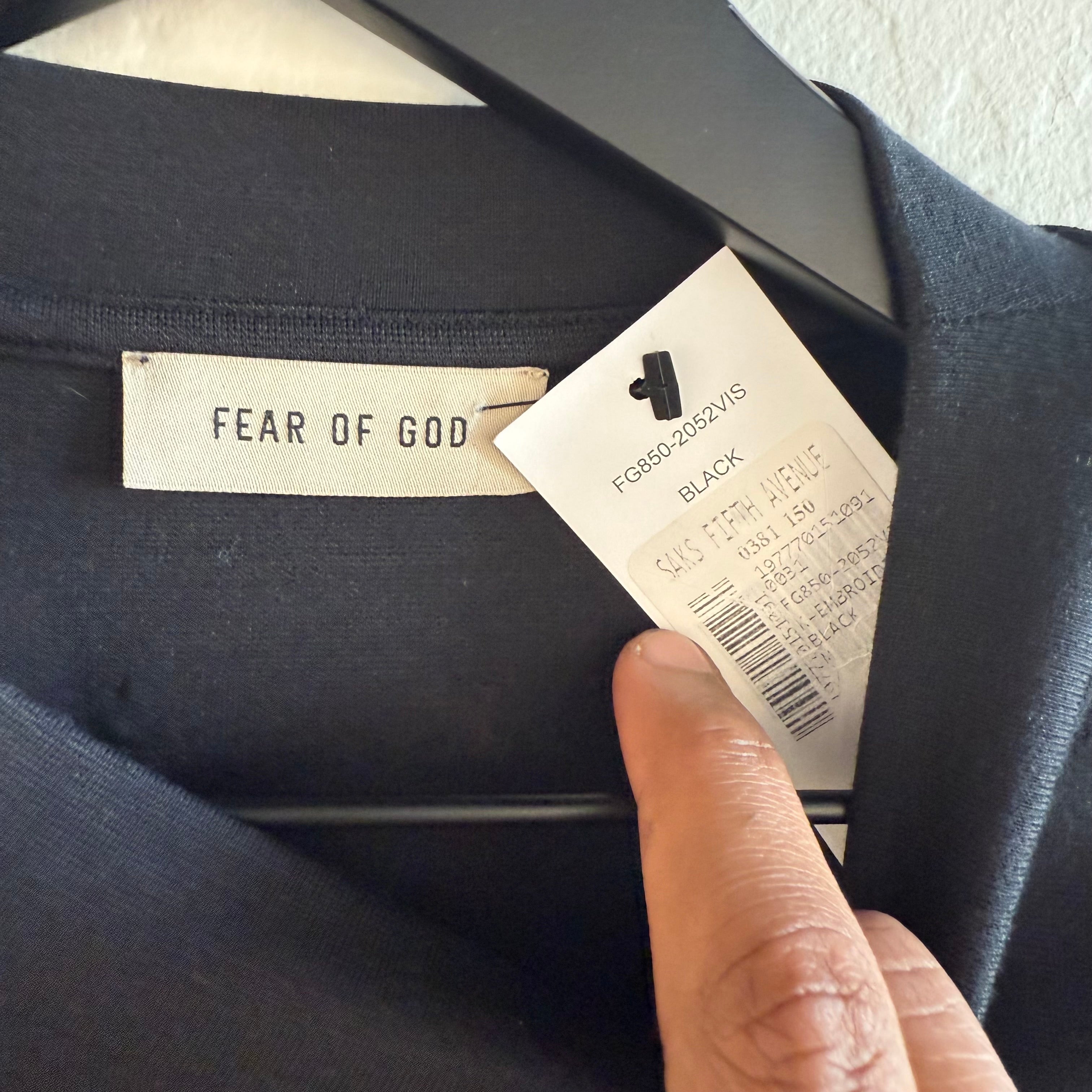 Fear of God '8' Black Tee