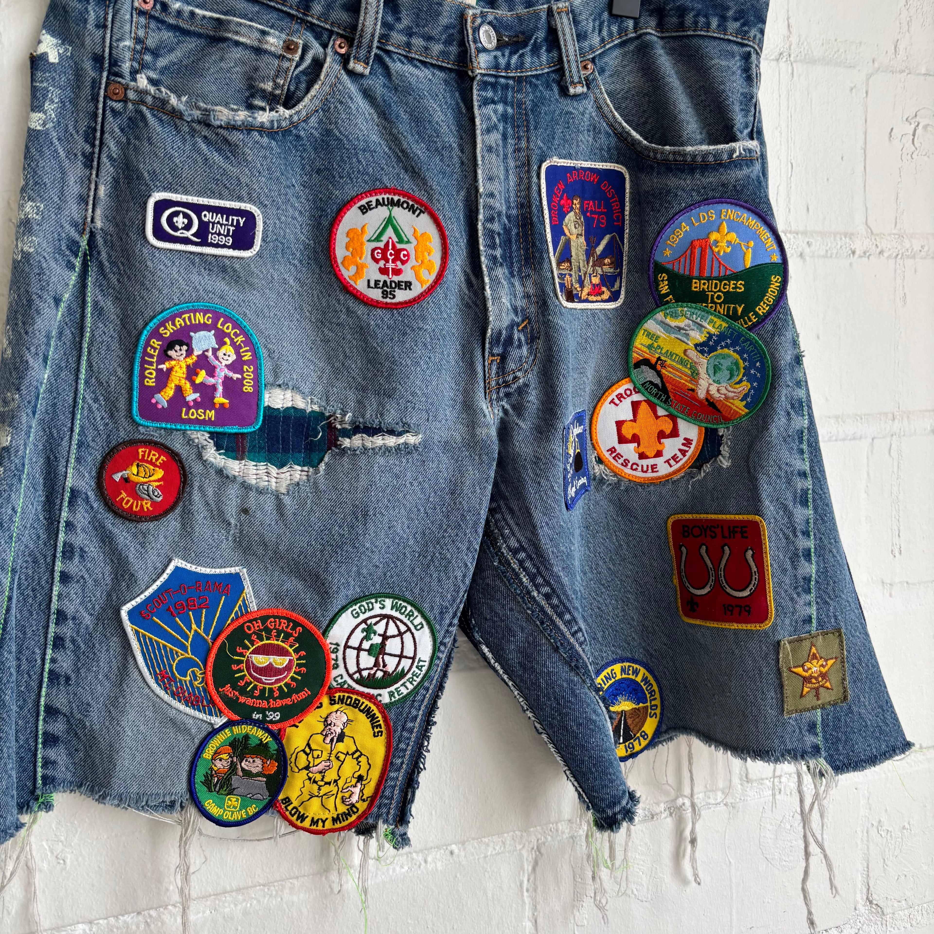 Better With Age Patch Shorts
