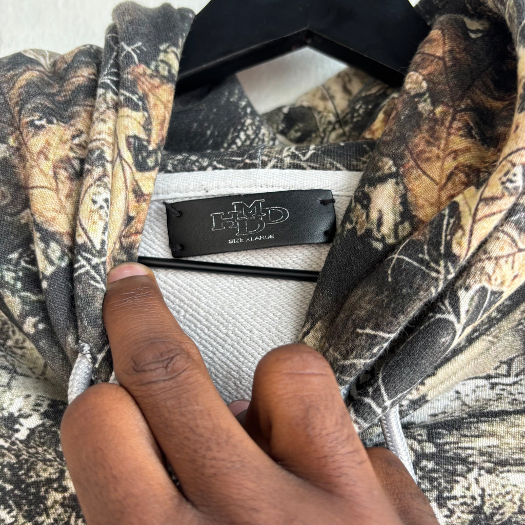 HMDD Camo Drawstring Hoodie