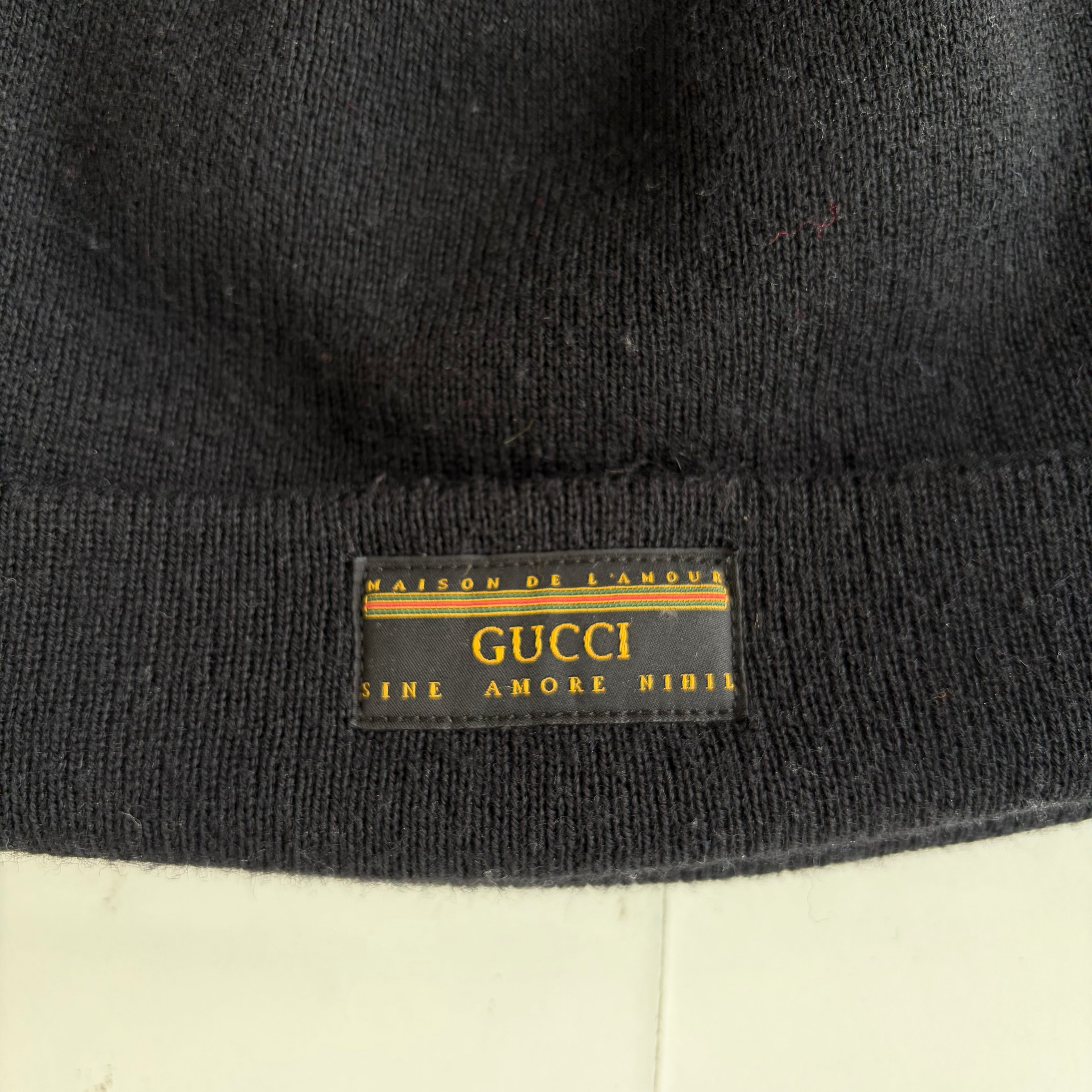 Gucci Black Beanie