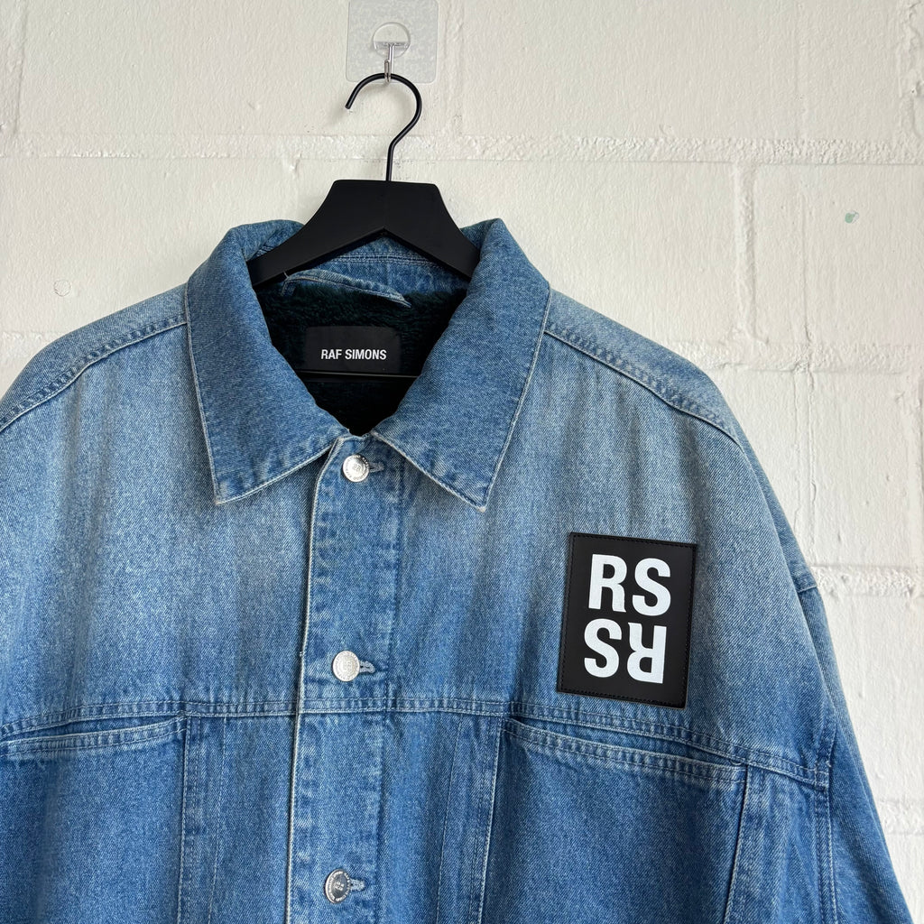 Raf Simons Fleece Denim Jacket
