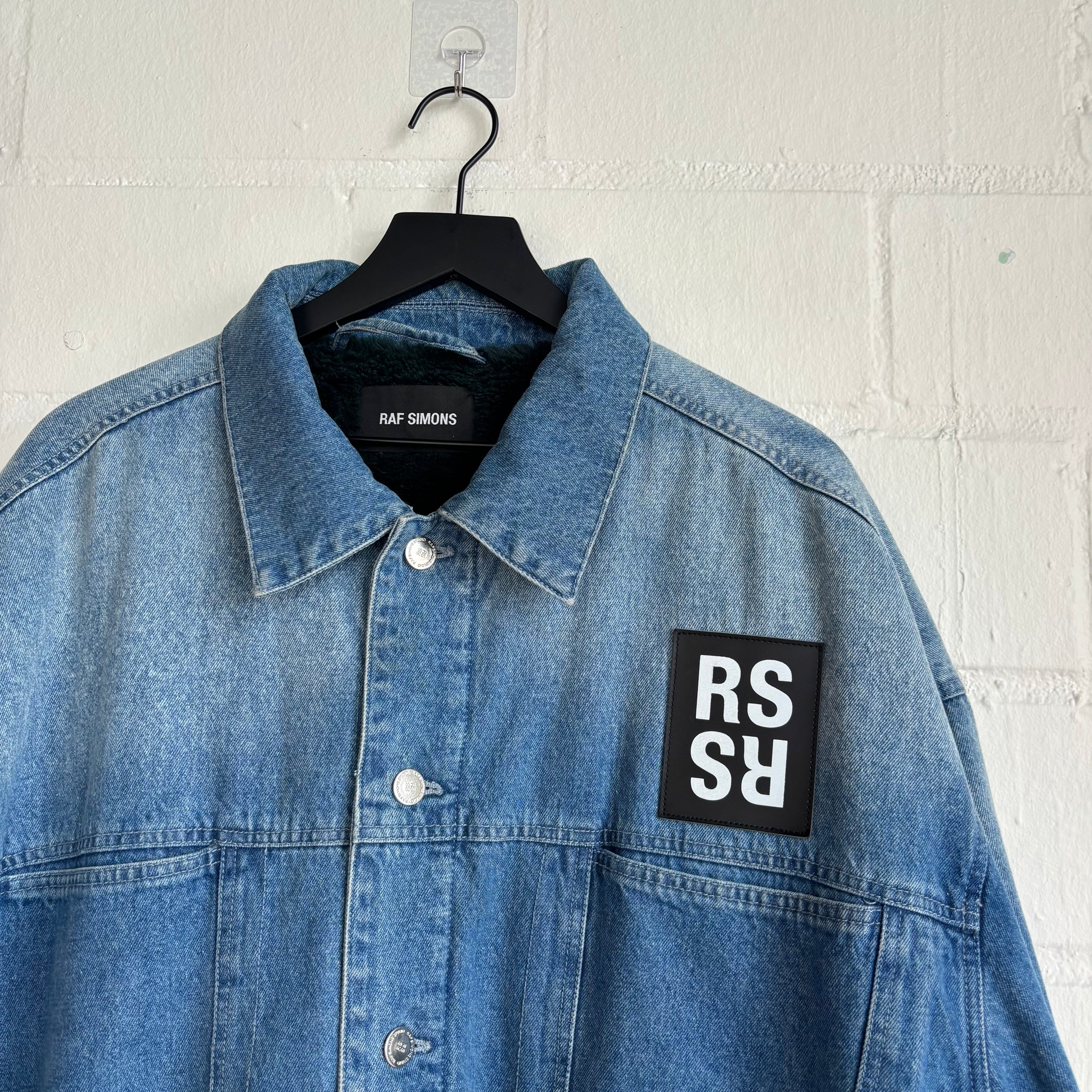 Raf Simons Fleece Denim Jacket