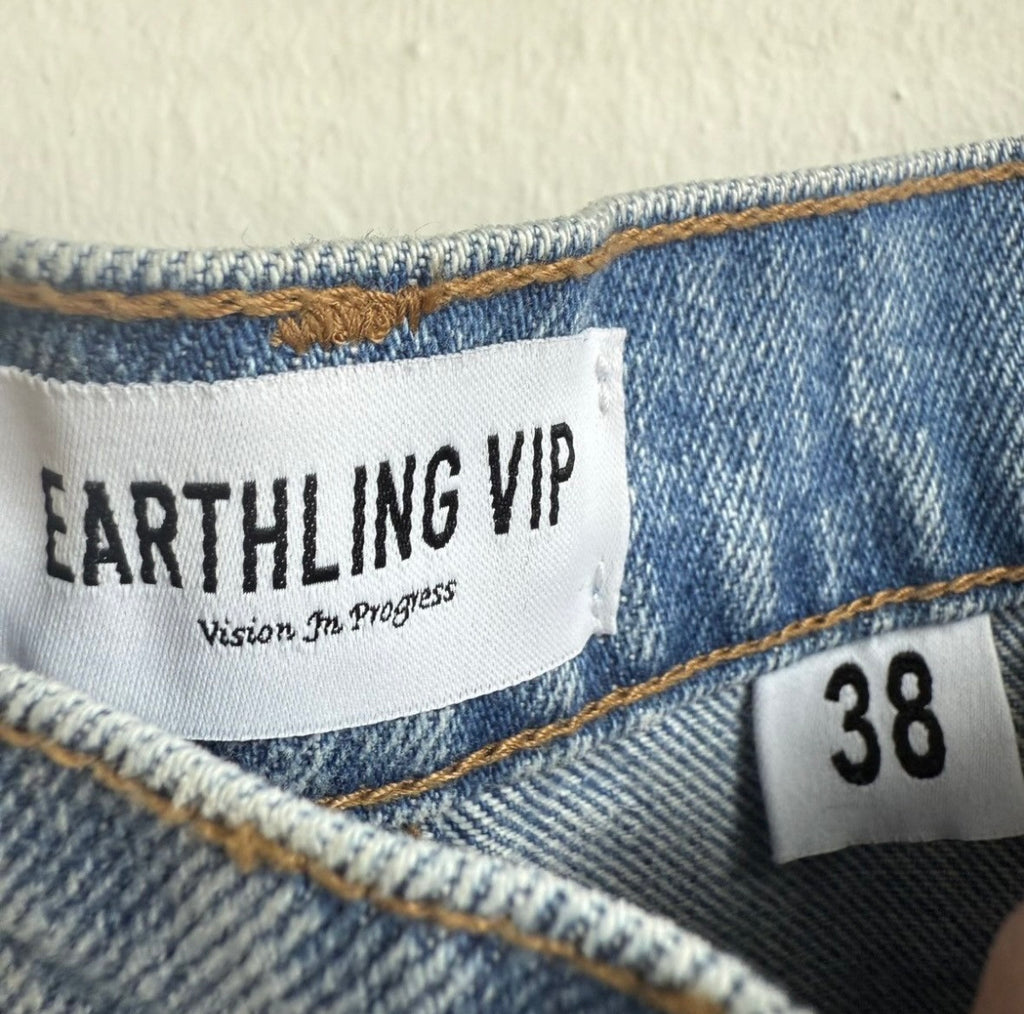 Earthling VIP Student Calligraphy Jeans