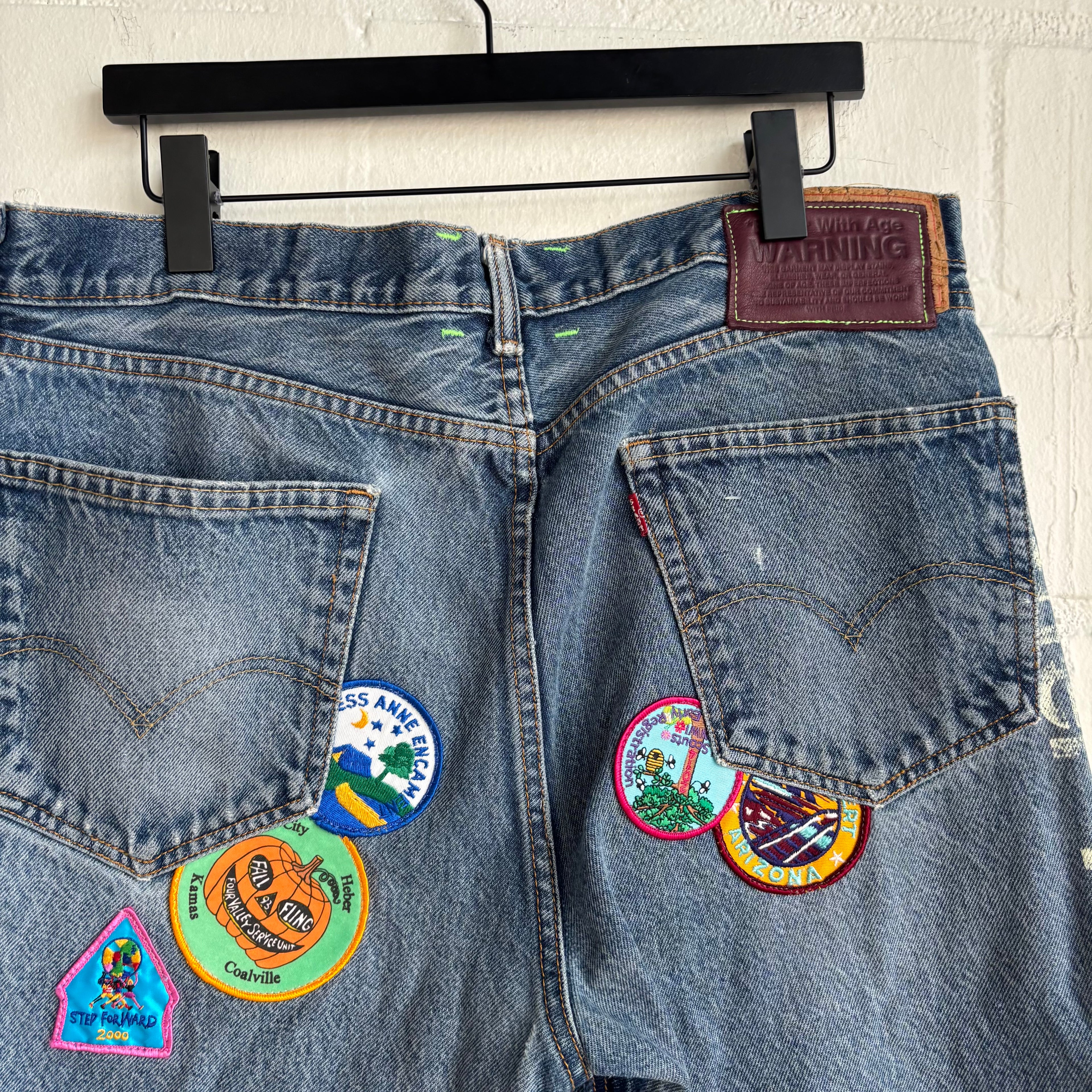Better With Age Patch Shorts