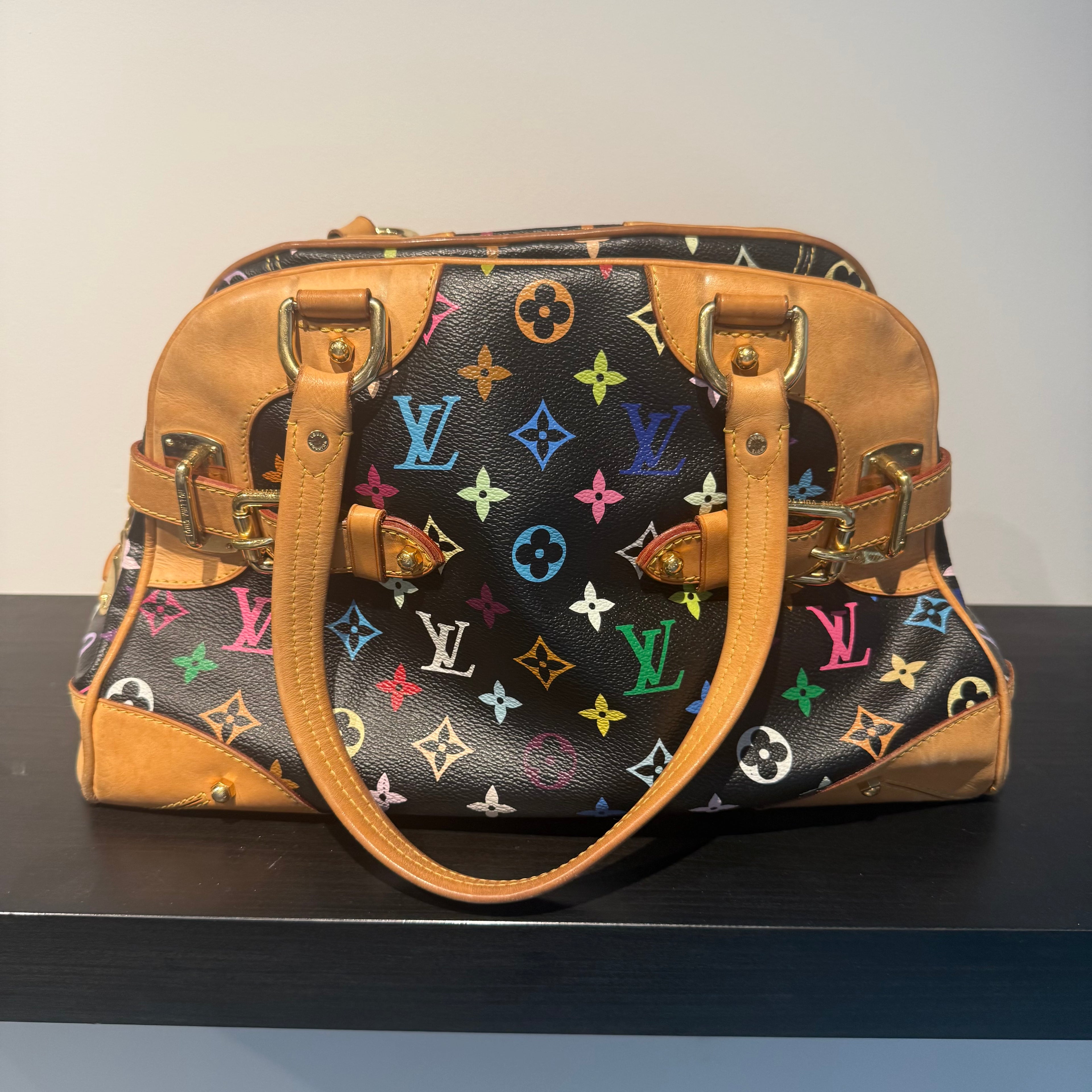 Louis Vuitton Black Murakami Bag