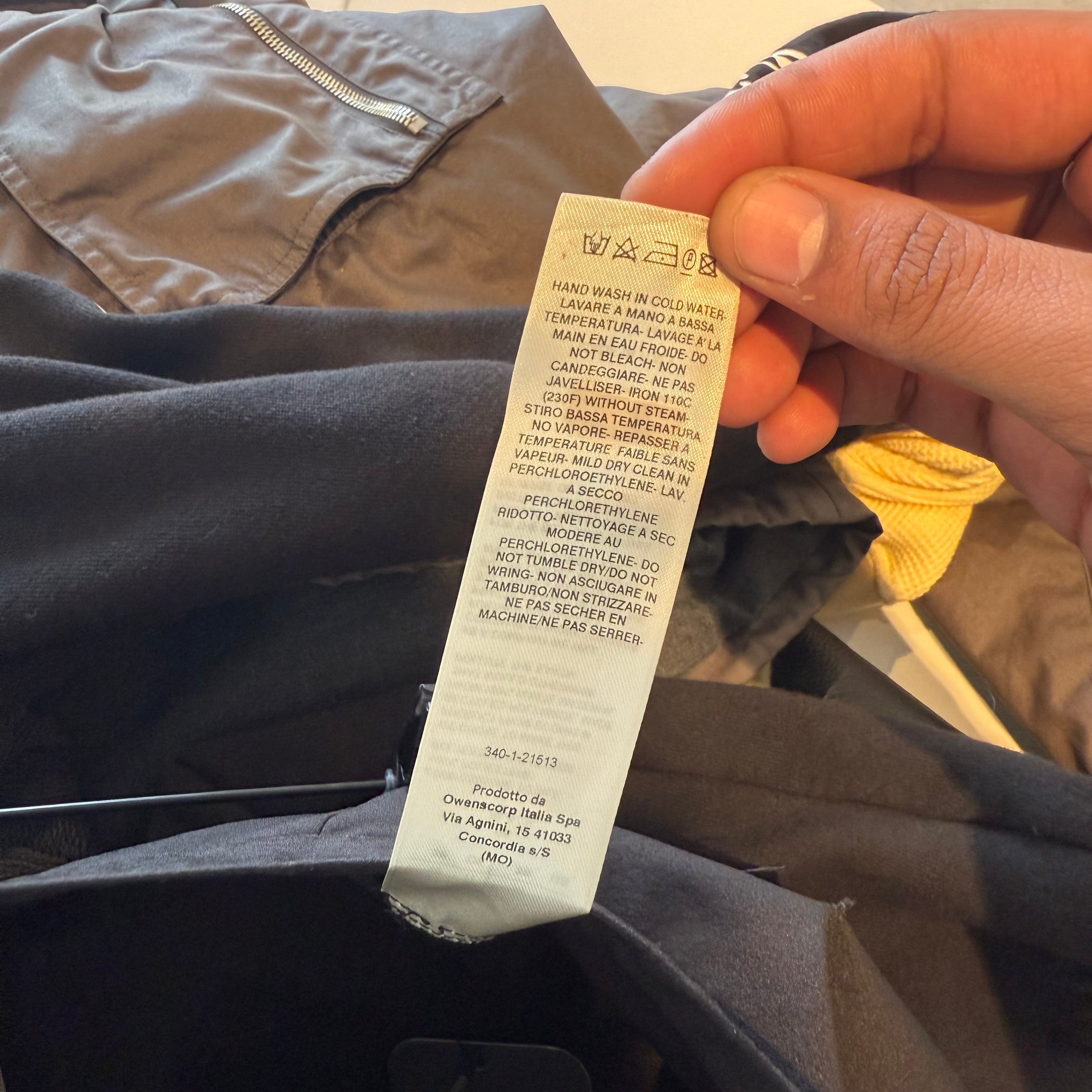 Rick Owens Black Nylon Pants