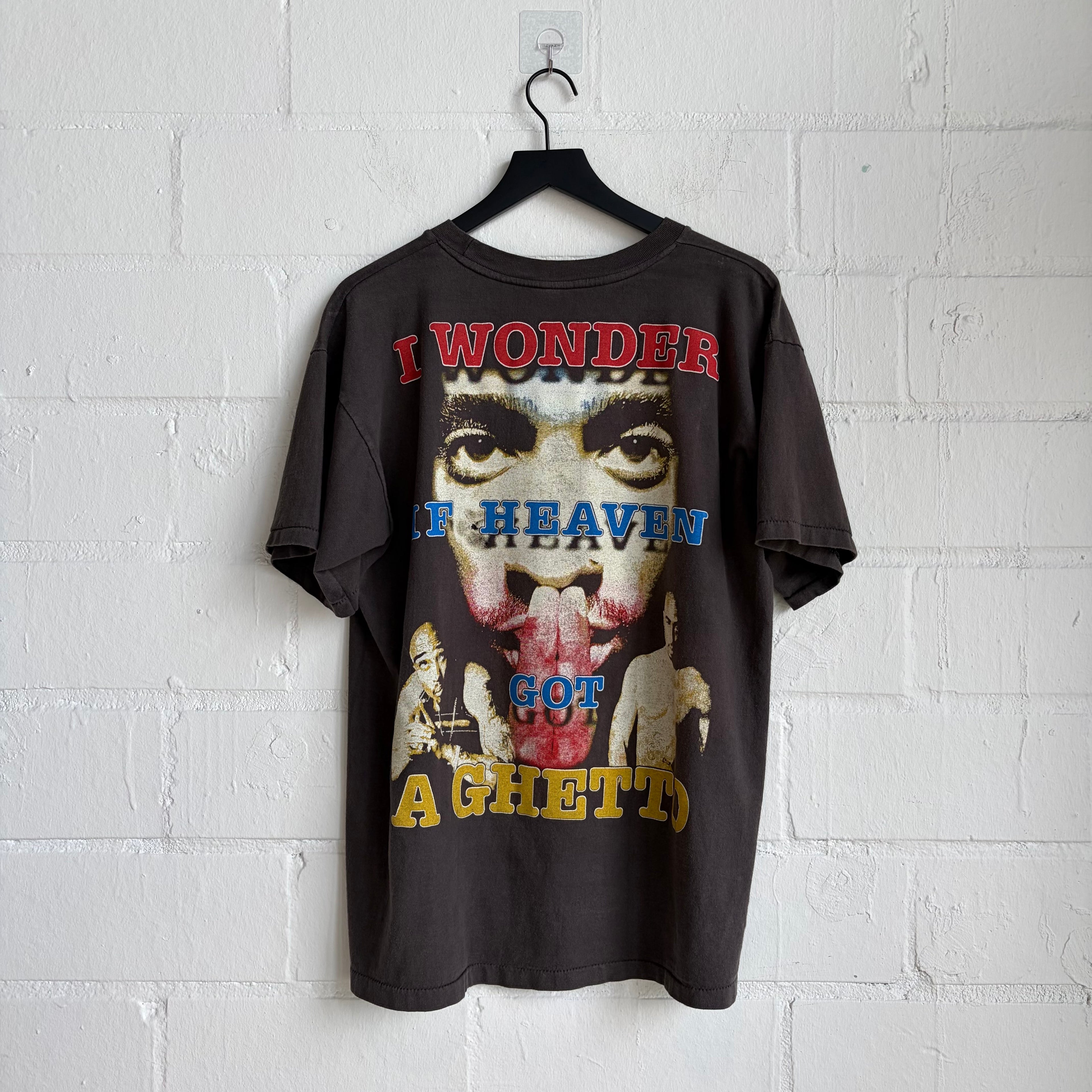 Vintage 90s Tupac Shakuar “All Eyez on Me” Bootleg Rap Tee