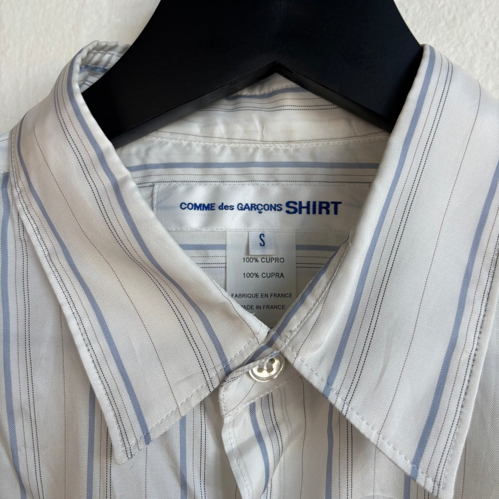 Comme des Garçons Striped Button Up