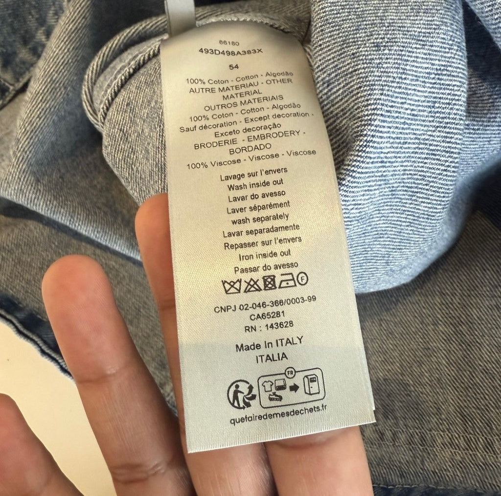 Christian Dior Denim Worker Jacket