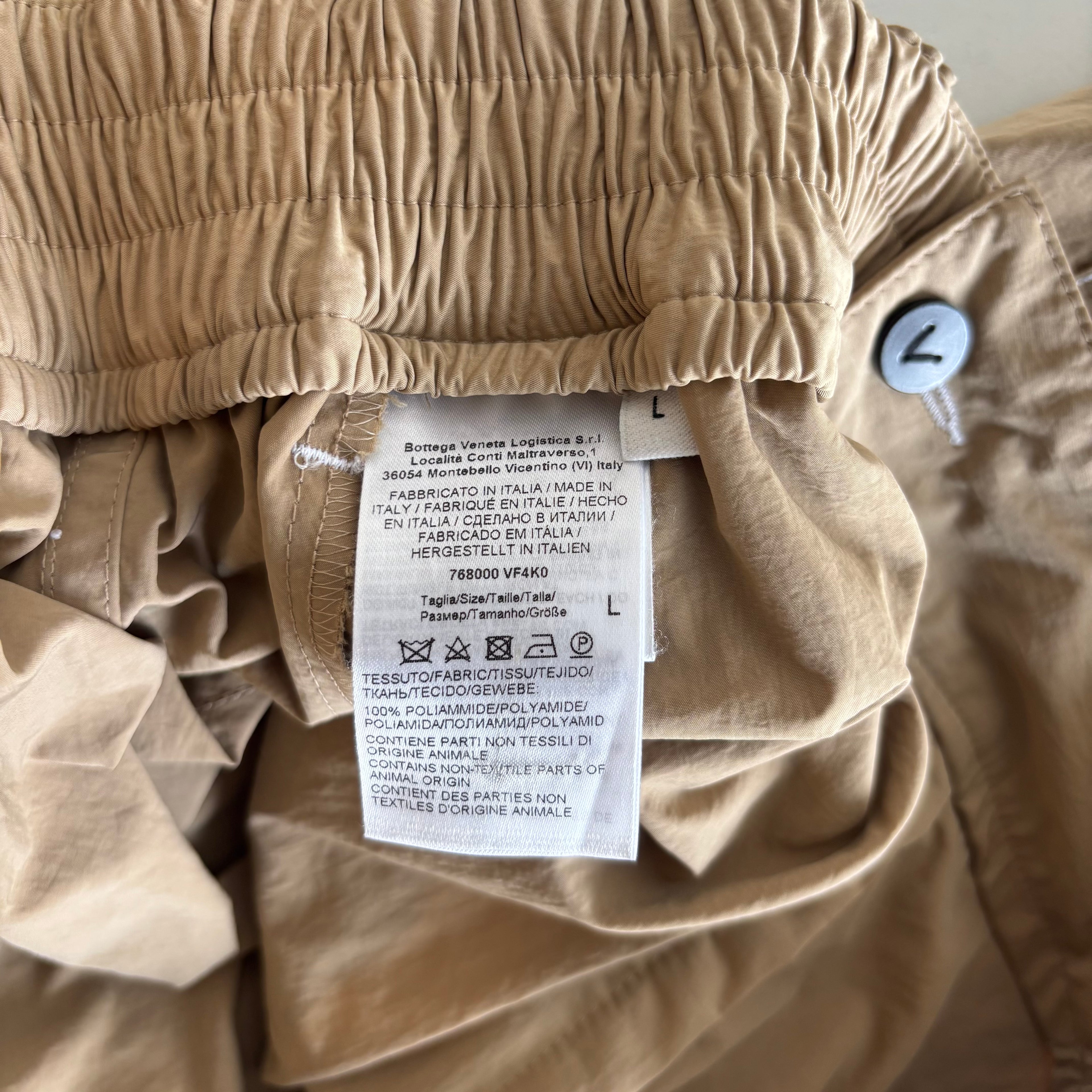 Bottega Brown Track Suit Pants