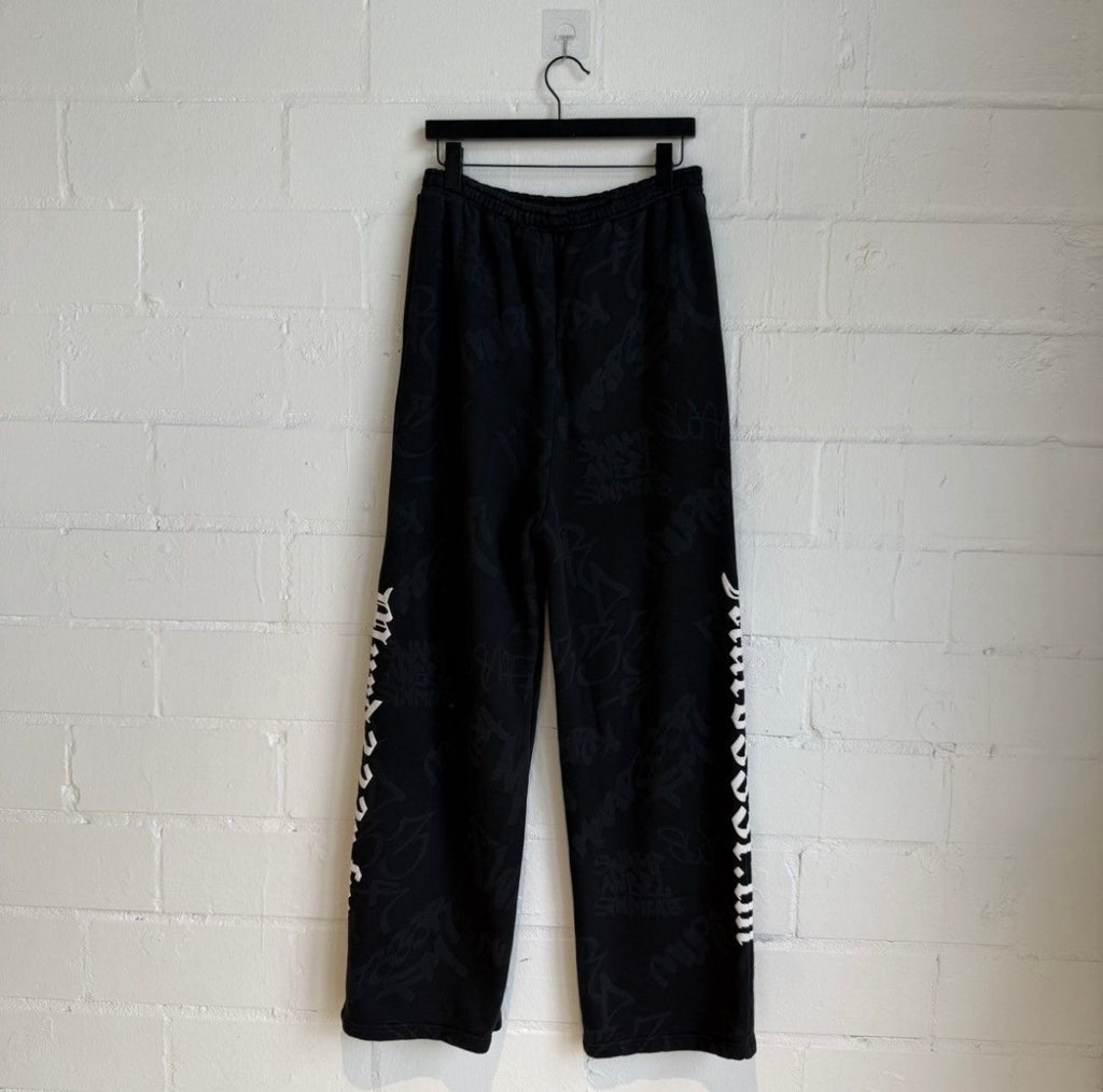 Murder FM Black Sweat Pants