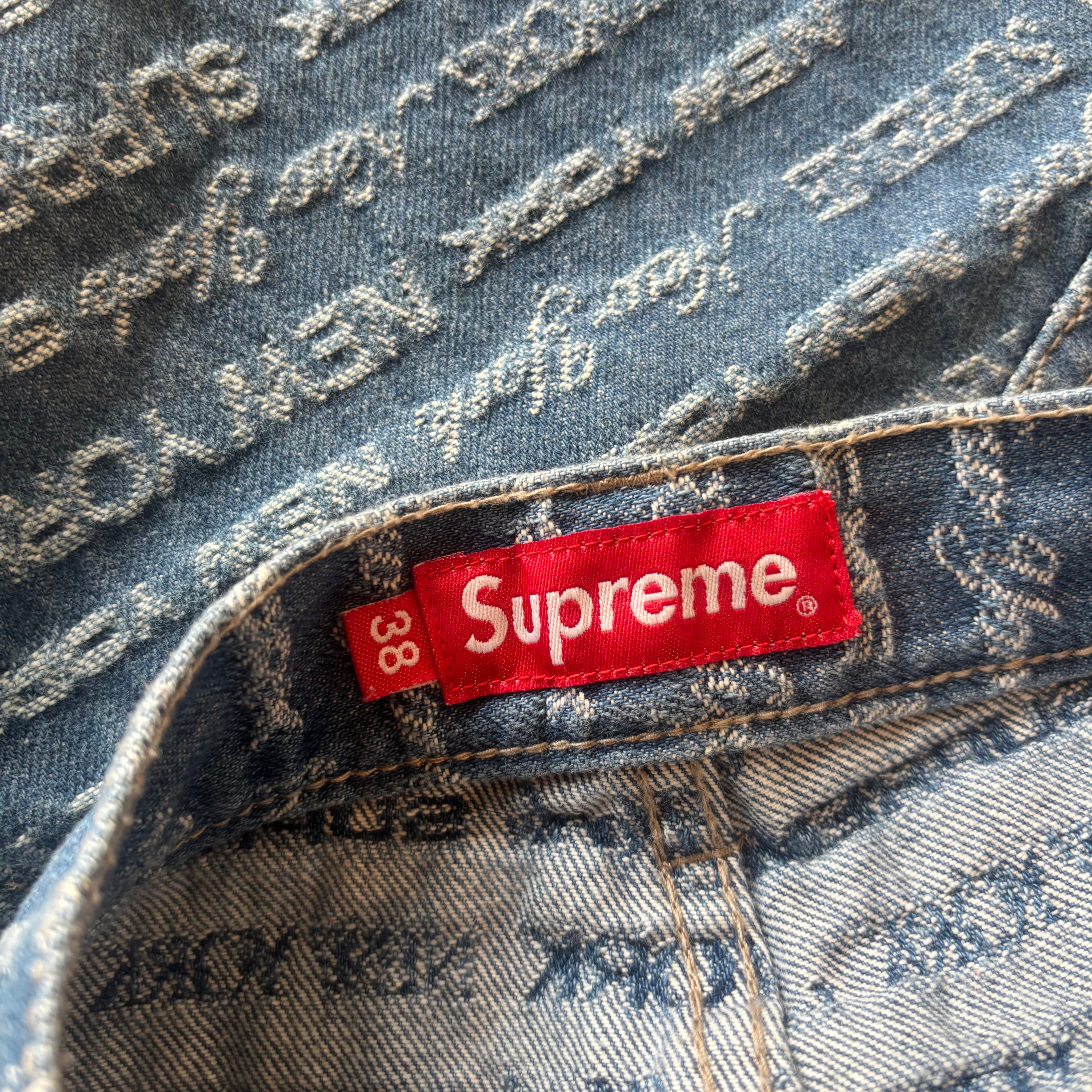 Supreme Script Denim Jeans