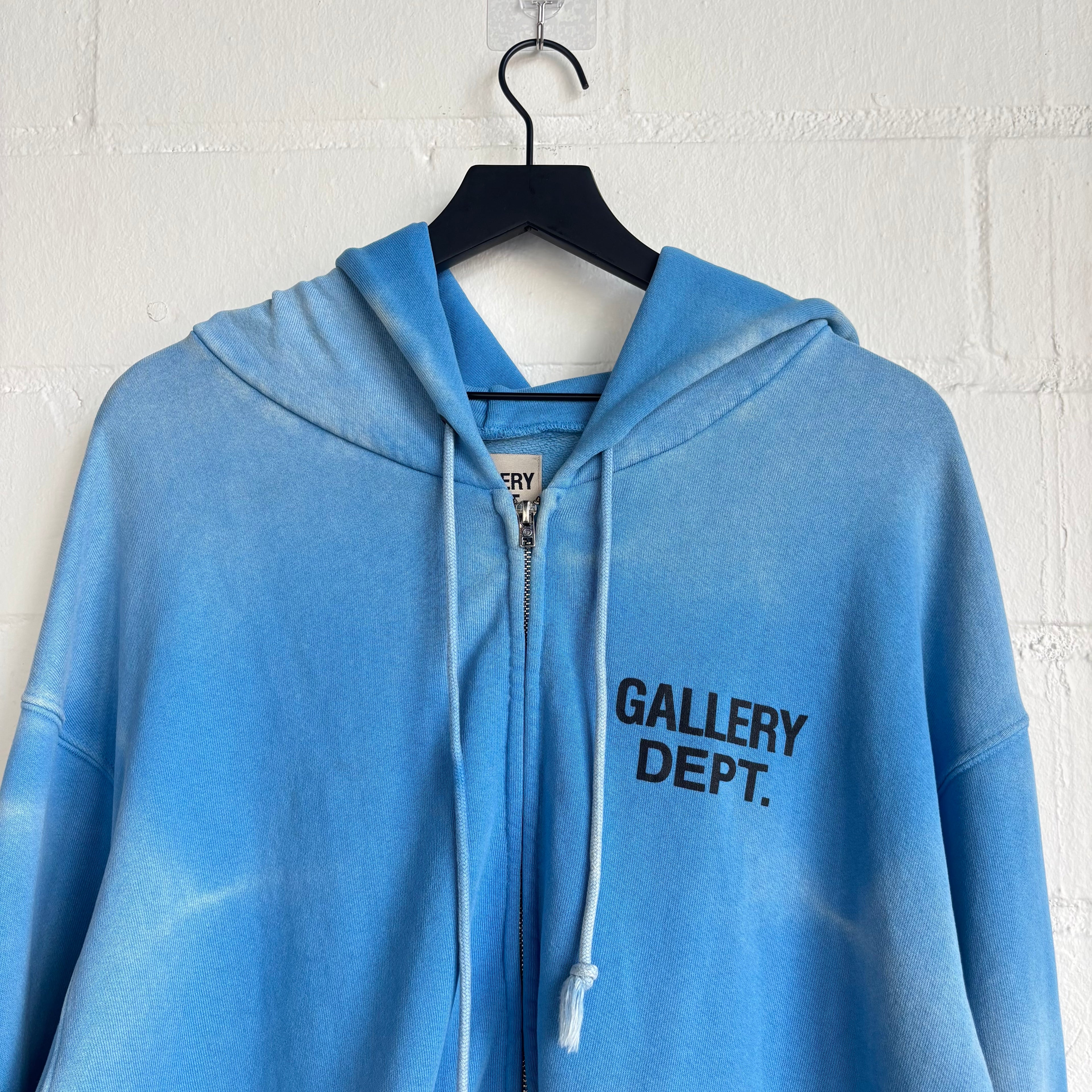 Gallery Dept Light Blue Hoodie