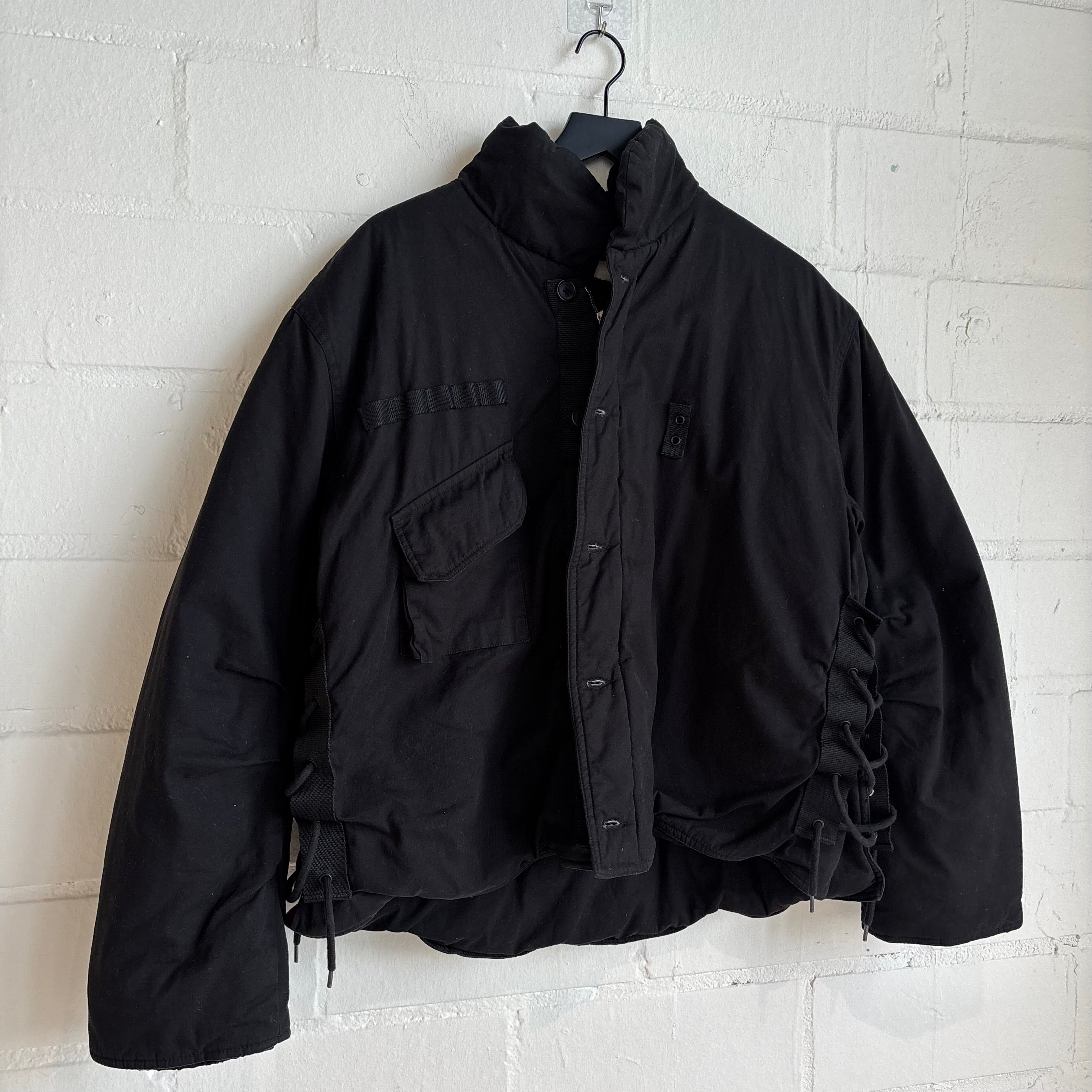 Helmut Lang Black Bomber Jacket